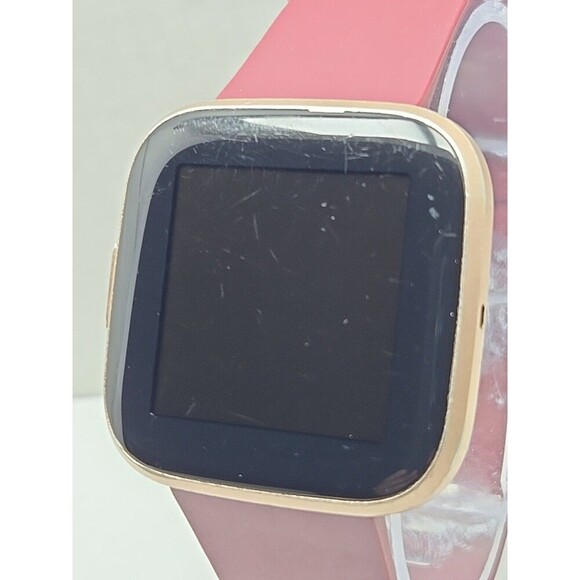 Fitbit Versa 2 Smartwatch Gray 40mm Alexa WR50M Always On Display No Charger - Picture 4 of 11